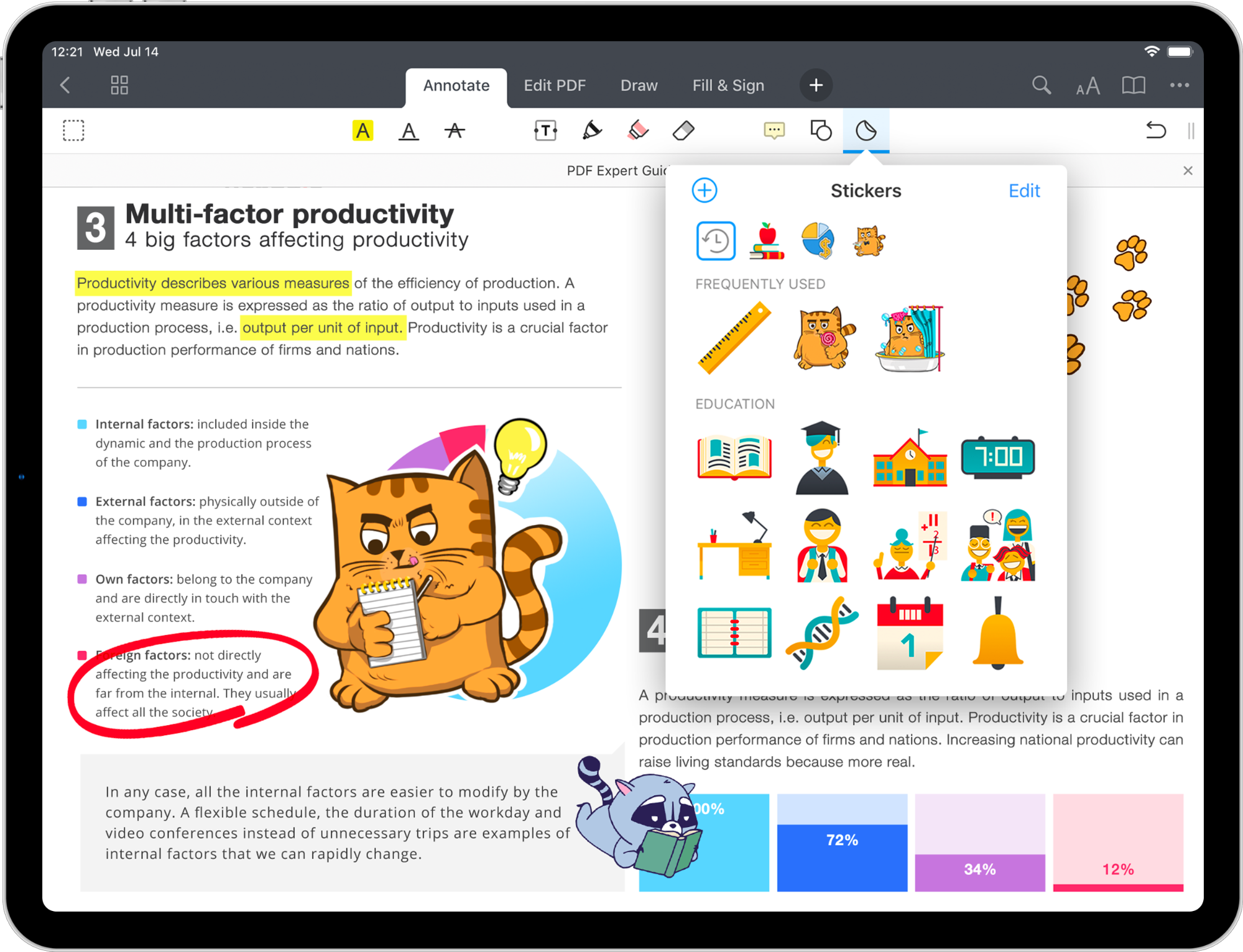 PDF auf dem iPad kommentieren  Mit dem Apple Pencil schreiben