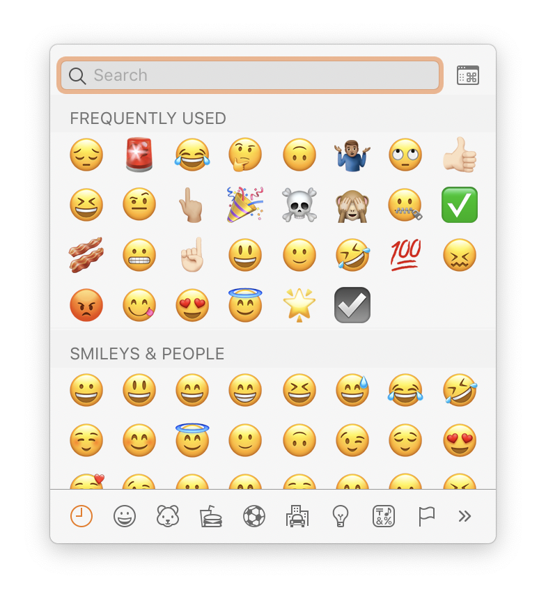 update emojis on mac