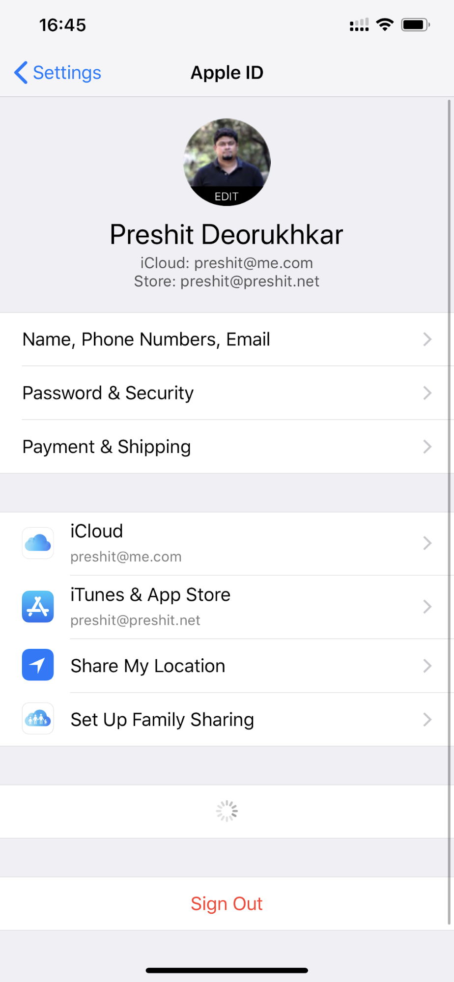 remove old dot mac email account from icloud