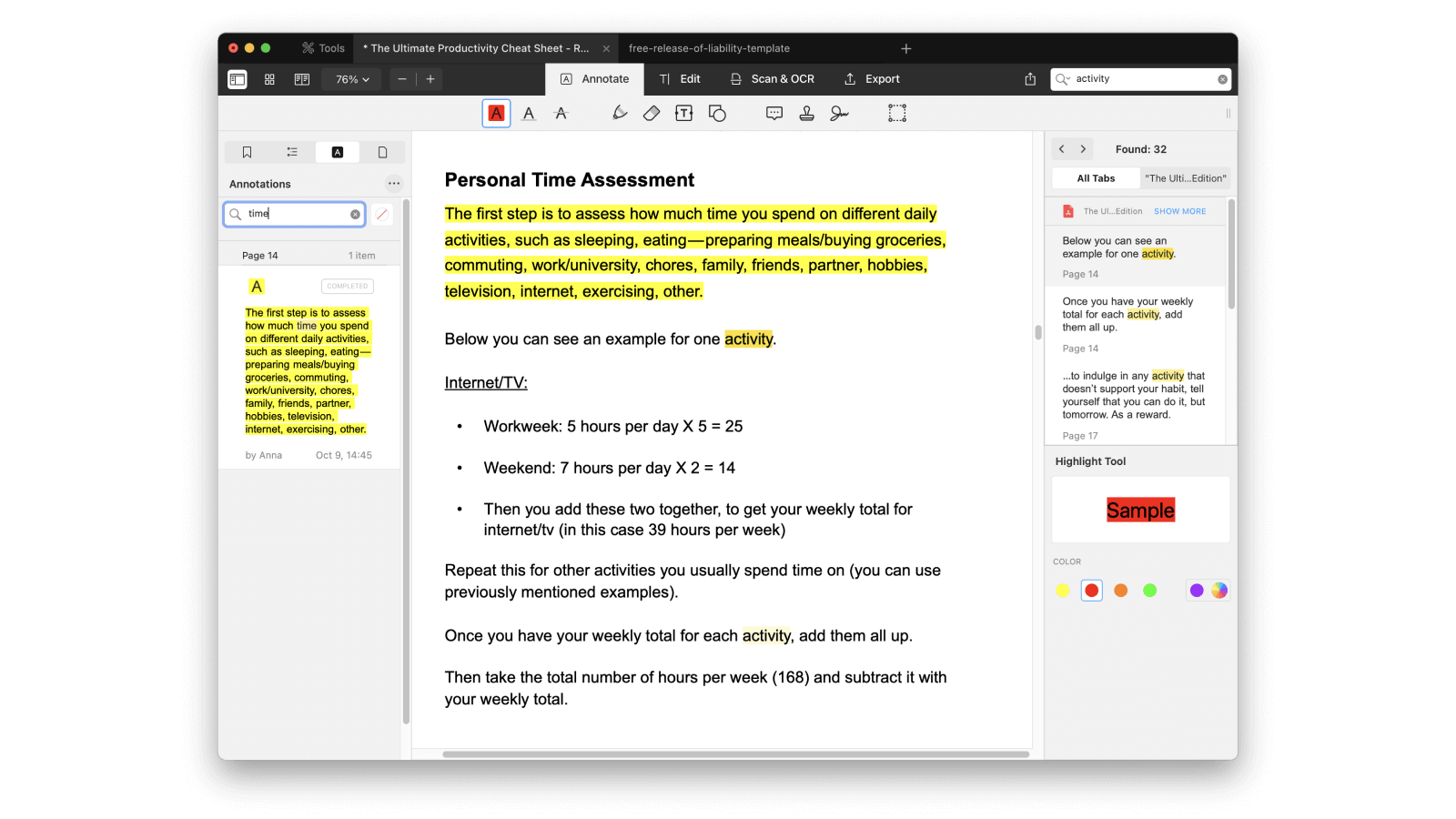 search for words in a pdf on mac