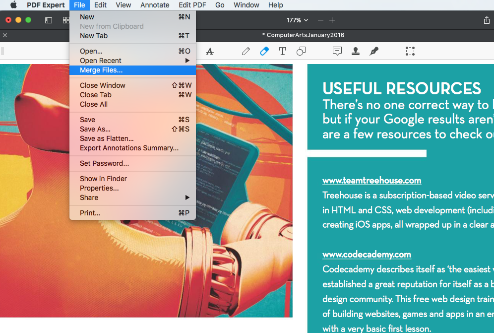 juntar pdf for mac