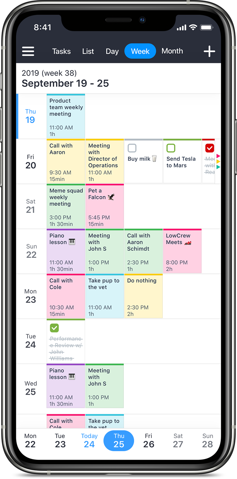 combine multi calendars app