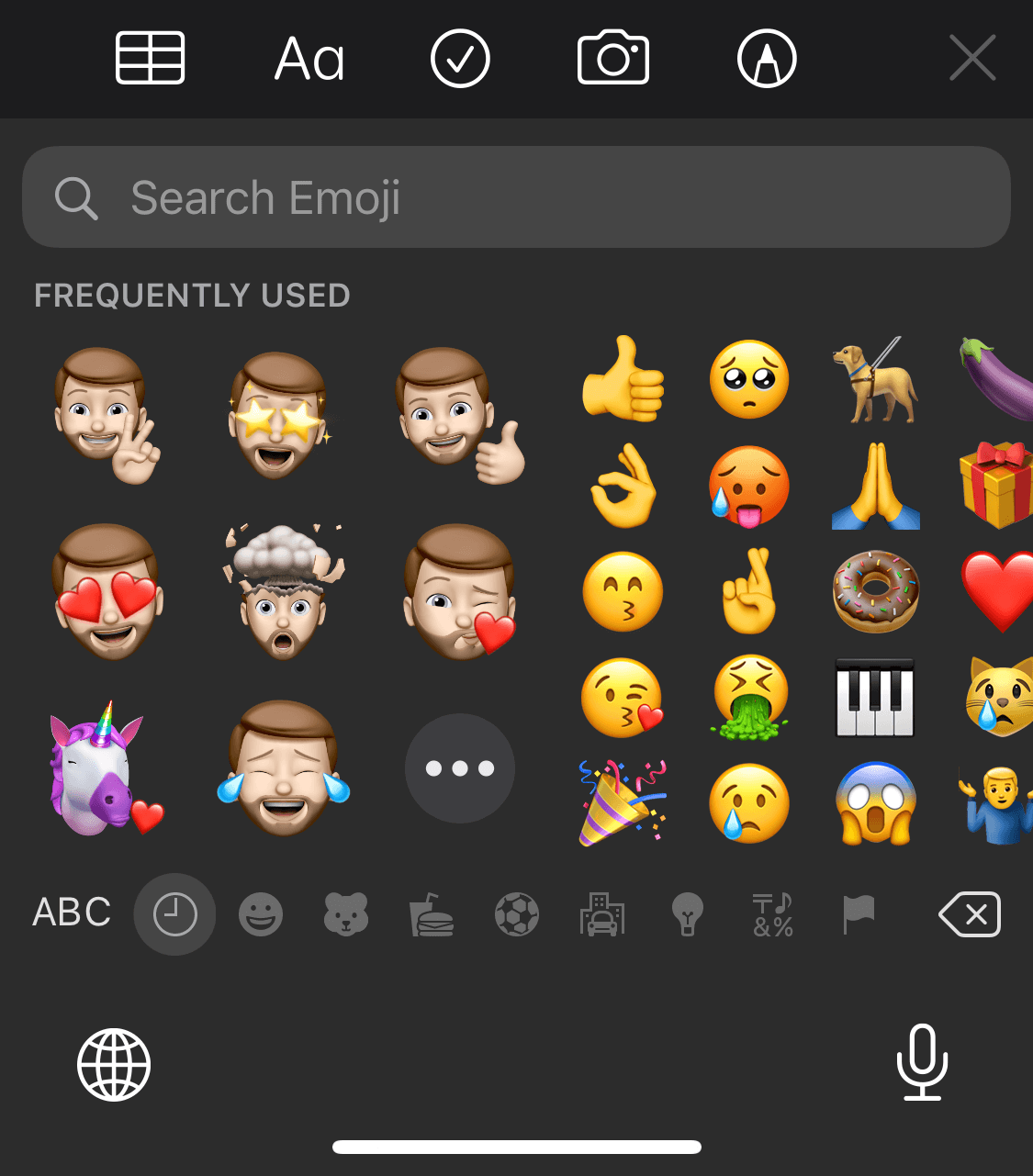 emoji keyboard ios 14