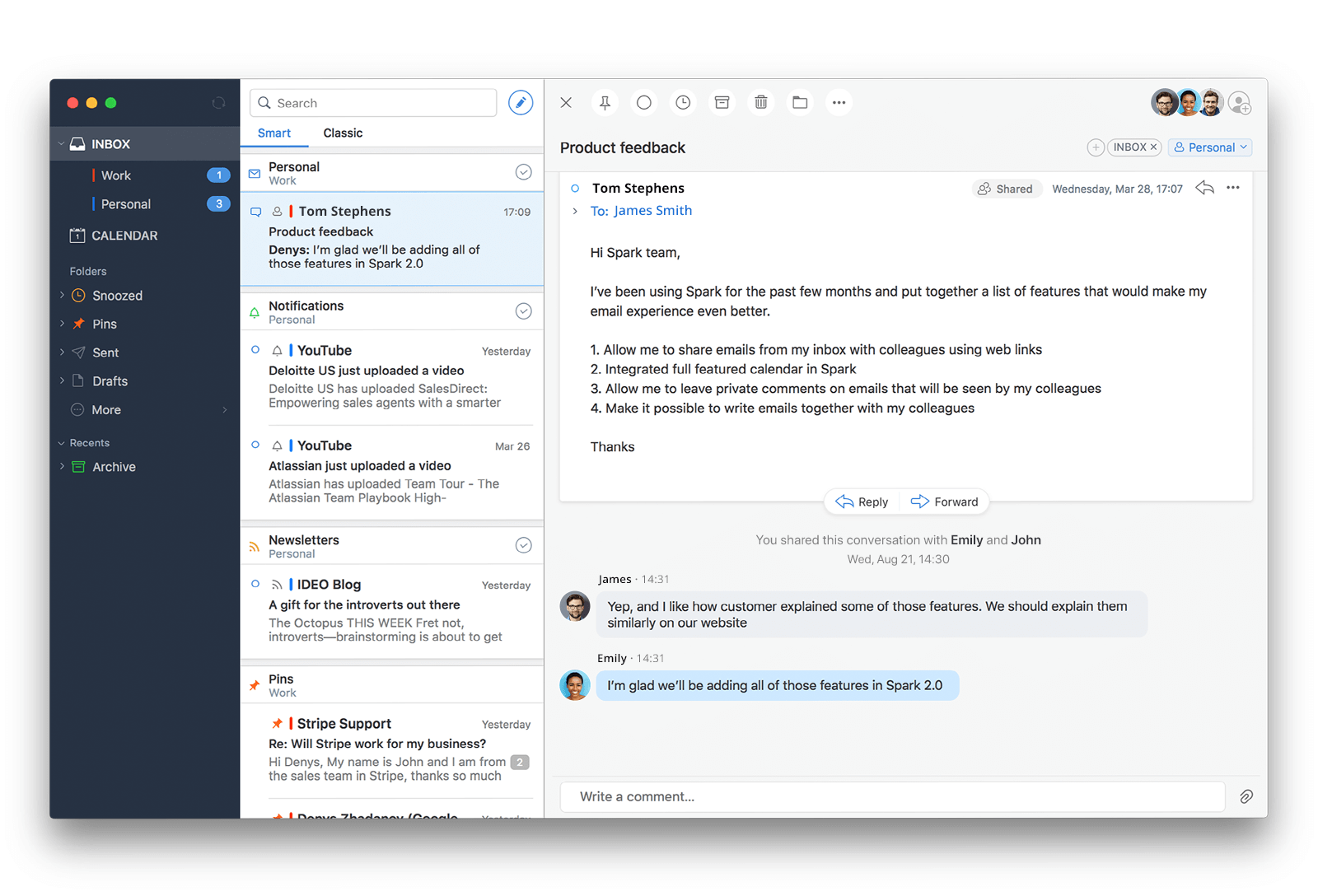 best email app macos