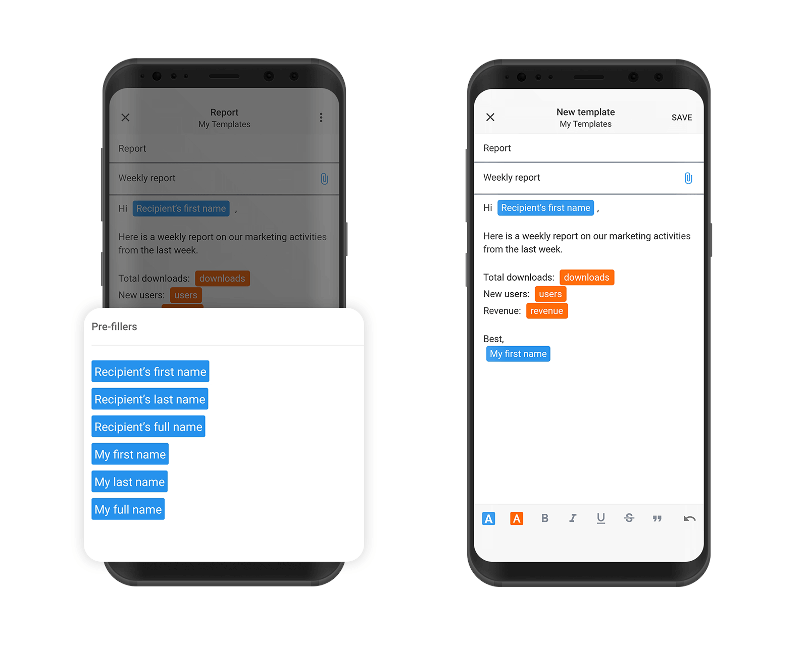 Spark email translation