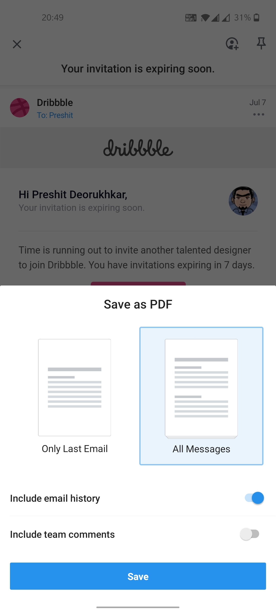 How To Save An Email As A PDF Save Outlook Email As PDF