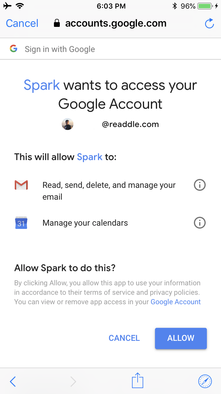 Настройка outlook для spark