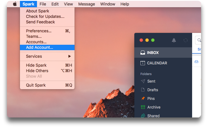 outlook 16.9 for mac swipe preferences